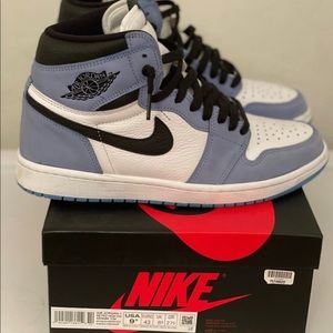 Jordan 1 Retro High White University Blue Black
